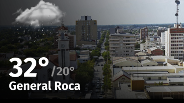 Clima en General Roca: cuál es el pronóstico del tiempo para hoy lunes 26 de febrero