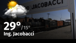 Clima en Ing. Jacobacci: cuál es el pronóstico del tiempo para hoy domingo 18 de febrero