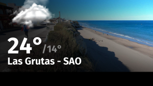 Clima en Las Grutas – SAO: cuál es el pronóstico del tiempo para hoy sábado 24 de febrero