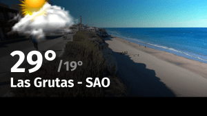 Clima en Las Grutas – SAO: cuál es el pronóstico del tiempo para hoy jueves 29 de febrero