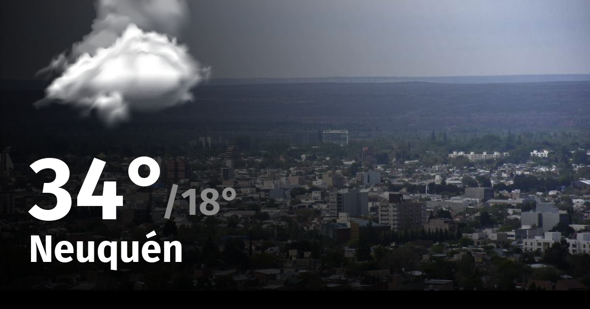 Clima en Neuquén cuál es el pronóstico del tiempo para hoy domingo 4