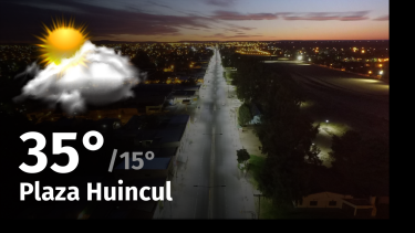 Clima en Plaza Huincul: cuál es el pronóstico del tiempo para hoy domingo 4 de febrero