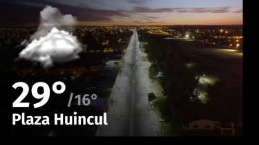 Clima en Plaza Huincul: cuál es el pronóstico del tiempo para hoy martes 13 de febrero