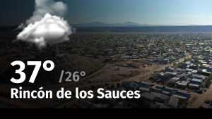 Clima en Rincón de los Sauces: cuál es el pronóstico del tiempo para hoy martes 20 de febrero