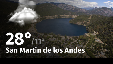 Clima en San Martin de los Andes: cuál es el pronóstico del tiempo para hoy jueves 8 de febrero