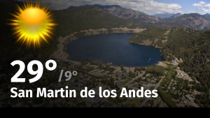 Clima en San Martin de los Andes: cuál es el pronóstico del tiempo para hoy jueves 29 de febrero