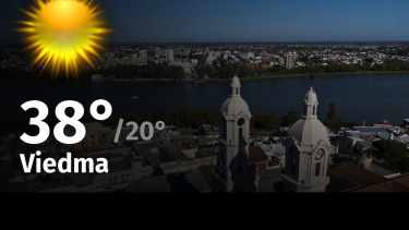 Clima de hoy, jueves 1 de febrero de 2024, para la ciudad de Viedma