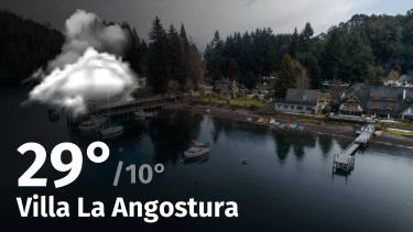 Clima en Villa La Angostura: cuál es el pronóstico del tiempo para hoy domingo 18 de febrero