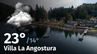 Clima en Villa La Angostura: cuál es el pronóstico del tiempo para hoy martes 20 de febrero