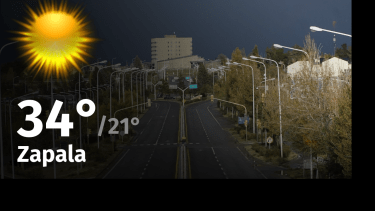 Clima en Zapala: cuál es el pronóstico del tiempo para hoy jueves 15 de febrero