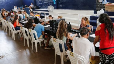 El relevamiento continuará la próxima semana en Vista Alegre. Foto: Gentileza.