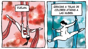 «Vuelan», la nueva tira de Chelo Candia en el Voy