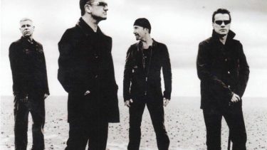 Los U2 del 2009. Adam Clayton, Bono, The Edge y larry Mullen Jr. (Foto: Anton Corbijn)
