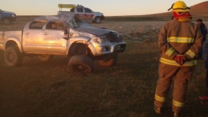 Grave accidente sobre Ruta 13, entre Primeros Pinos y Litrán: una pareja sobrevivió de milagro