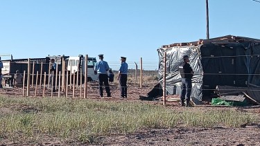 Video: desalojaron casillas precarias en Rincón de los Sauces