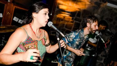 Corazón de Melón, la banda de Roca se presenta al cierre de la fiesta. Foto: gentileza