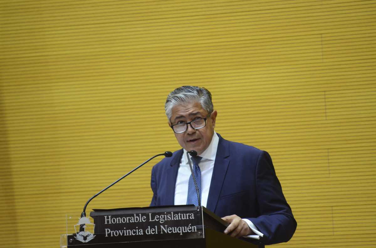 Apertura de sesiones legislativas 2024 Rolando Figueroa . Foto: Cecilia Maletti