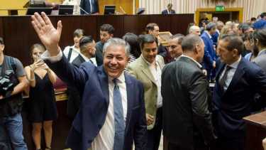 Rolando Figueroa en la apertura de sesiones legislativas del 2024. Foto: Cecilia Maletti.