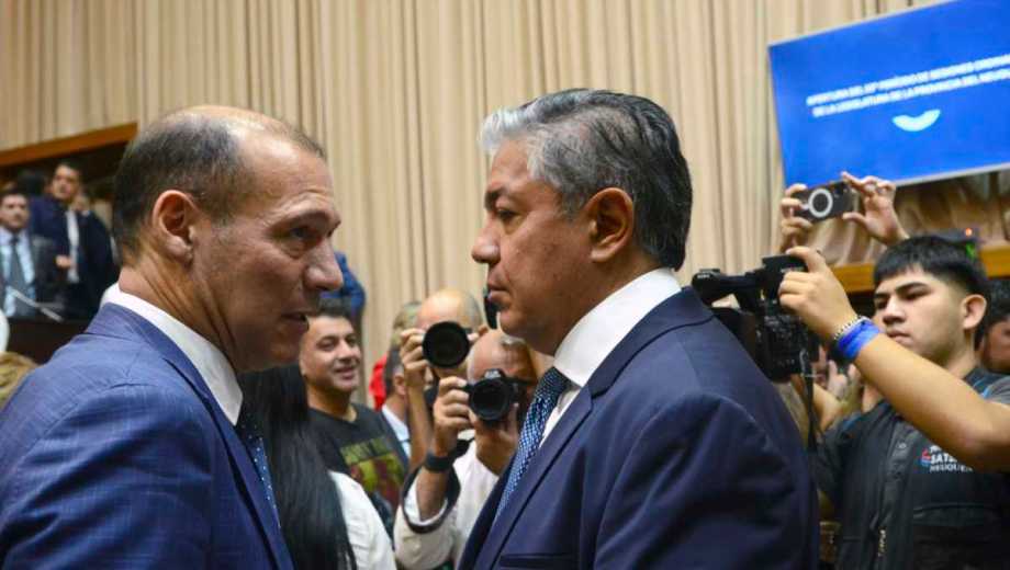 Apertura de sesiones legislativas 2024 Rolando Figueroa y Omar gutierrez  Maletti