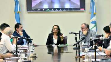 Machado recibió el apoyo del bloque oficialista de Comunidad. Justamente trabajó con el actual jefe de Gabinete, Juan Ousset. Foto Cecilia Maletti.