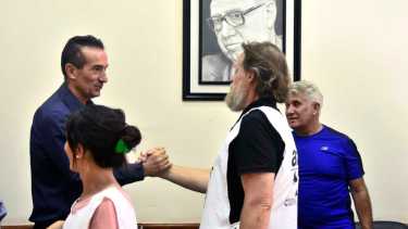 ATEN y Gobierno retomaron la negociación salarial docente de Neuquén. Foto: Cecilia Maletti. 