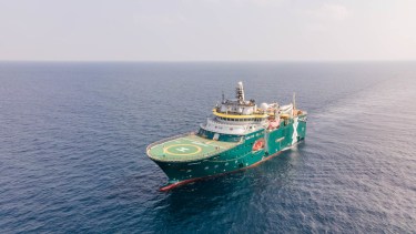 El buque Pxgeo2 inició ayer la exploración del bloque CAN 102.