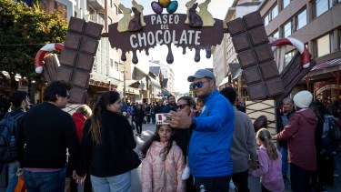 Las actividades de la Fiesta Nacional del Chocolate están enfocadas en los más pequeños. Foto: Marcelo Martinez 