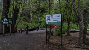 Está prohibido prender fuego en el Parque Municipal Llao Llao. Foto: archivo