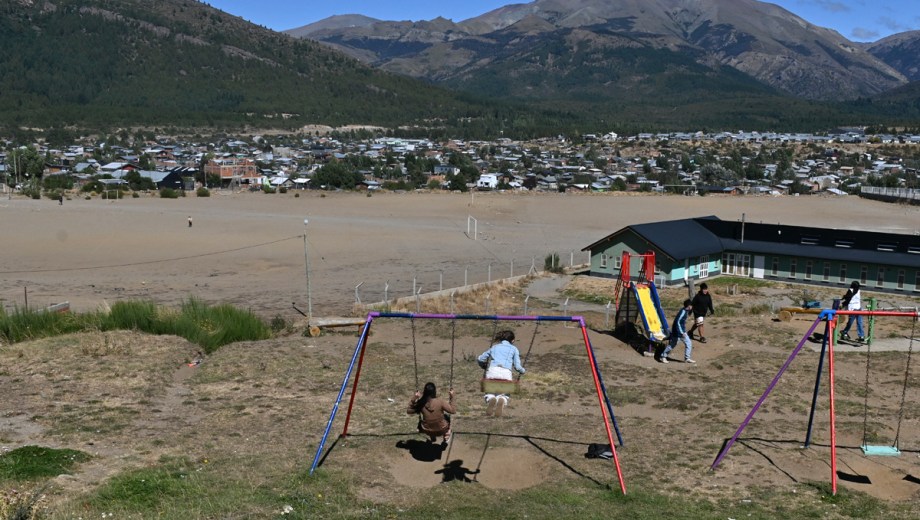 Las canchas de fútbol de Asocluba, en el barrio Malvinas, que intentaron ser tomadas. Archivo