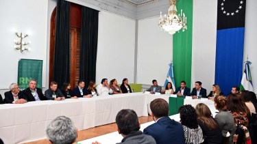 La asamblea del Consejo se realizó en el salón Gris de la Casa de Gobierno. Foto: Marcelo Ochoa.