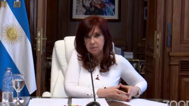 La expresidenta Cristina Kirchner 