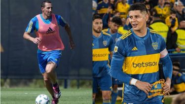 Lema y Rojo jugarían por primera vez juntos en Boca. 