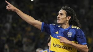 Con dos de Cavani y uno de Merentiel, Boca goleó a Central Norte y avanzó en la Copa Argentina