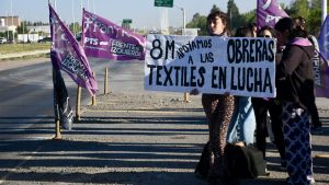 Ruta 7, en Neuquén: volanteada de obreras este viernes 8 de marzo, Día de la Mujer