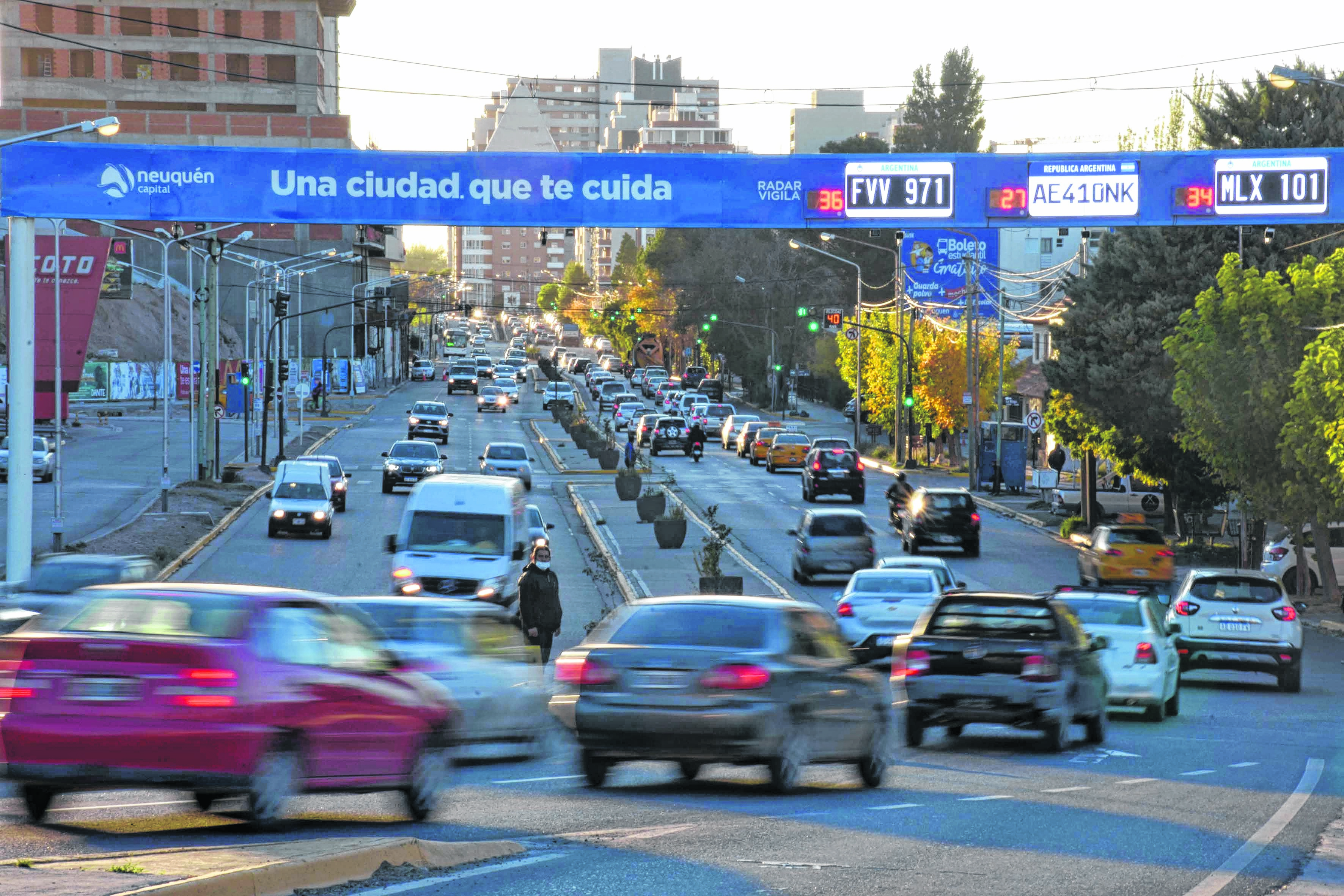 Fotomultas: aclaran que no se implementarán en el corto plazo, en Neuquén capital. Foto: Archivo Matías Subat. 