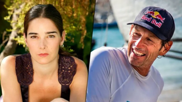 El romance entre Juana Viale y Santiago Lange, padre de su actual novio. 