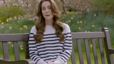 Kate Middleton volvió a dar que hablar tras su aparición pública.-