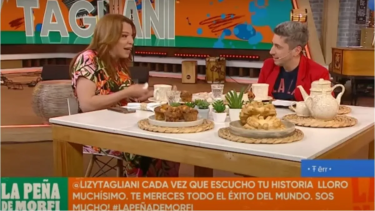 Lizy Tagliani habló con Jey Mammon por La Peña de Morfi, el programa de Telefe. 