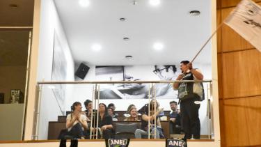 ANEL es el sindicato de empleados legislativos de Neuquén. Foto: archivo Matías Subat