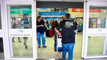 Se retoman los viajes luego de la neblina de esta mañana. Foto: Matías Subat.-