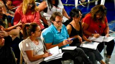 ATEN capital rechazó la propuesta del gobierno de Neuquén y propone un paro de 72 horas. Foto: Matías Subat.