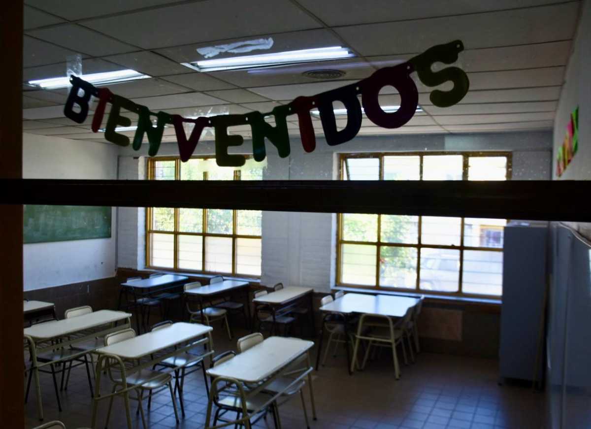 Hay alrededor de 20 escuelas sin clases. Foto: Archivo Matías Subat.