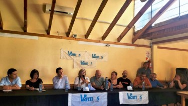 La reunión impulsada por Horne y Costa Brutten se hizo ayer por la tarde en el Círculo de Legisladores, en Viedma.