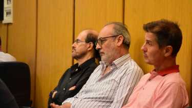 Mastandrea, Mascaró y Caffaratti fueron declarados responsables por el fraude junto a Sandra Fasano, exauditora del Colegio de Farmacéuticos. (Foto: Archivo / Andrés Maripe)