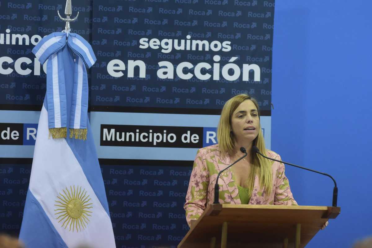 María Emilia Soria inauguró un nuevo periodo de sesiones ordinarias en Roca. Foto: Andrés Maripe