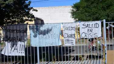 El paro continuará mañana. Foto Andrés Maripe