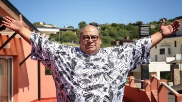 Roly Serrano debió ser trasladado a Terapia Intensiva después del accidente.-