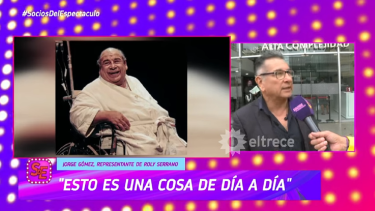 El representante de Roly Serrano pidió "rezar" por el actor, luego del accidente de tránsito. 