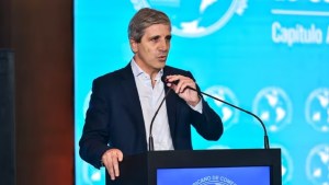 Caputo alertó a empresarios por la inflación de marzo y dijo que la estabilidad “vino para quedarse”