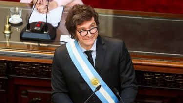 Milei cerró su discurso de apertura de sesiones con el clásico: "Viva la libertad carajo". 